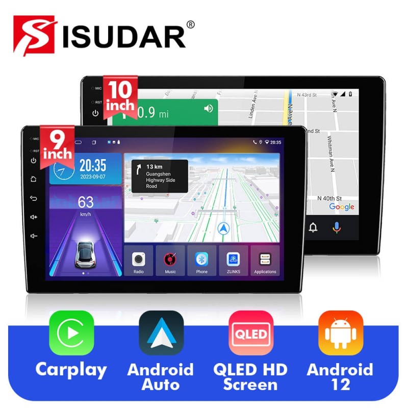 9 inch 10 inch T68B RDS Universal Car Multimedia Player Android Radio Stereo Navigation