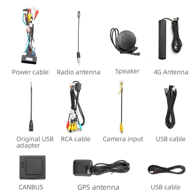 T72 QLED Car Radio For Jeep Cherokee 5 KL 2014-2018 8GB ROM 128GB