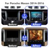 ISUDAR Android Apple Carplay Car Radio head unit For Porsche Macan 2014-2016