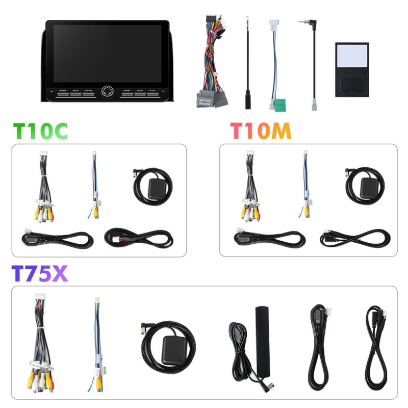 10 inch Android 14 New Design Angle Key 2.0 Touch Screen Car Radio Button Car Stereo For Honda CRV 2017-2020