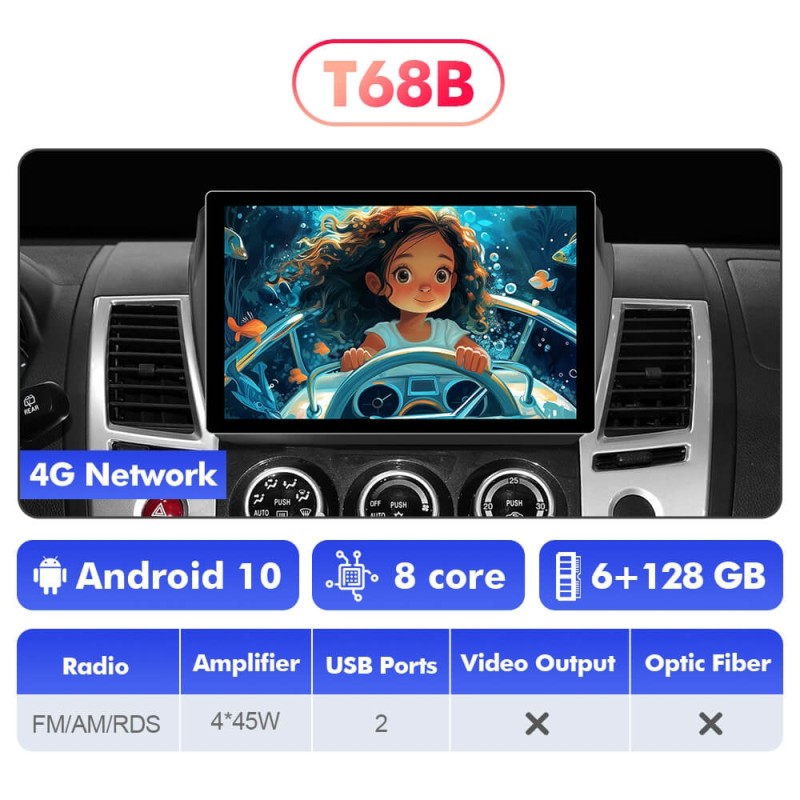 NEW! 11.5” Android 13 For MITSUBISHI PAJERO SPORT/L200/TRITON Car Radio GPS