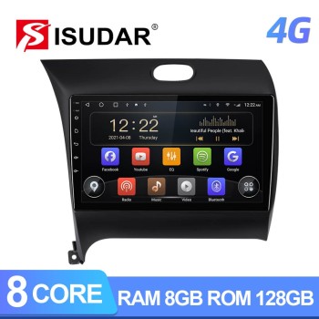 ISUDAR T72 QLED Android 10 Car Radio For Kia/K3/Cerato FORTE 2013-2017