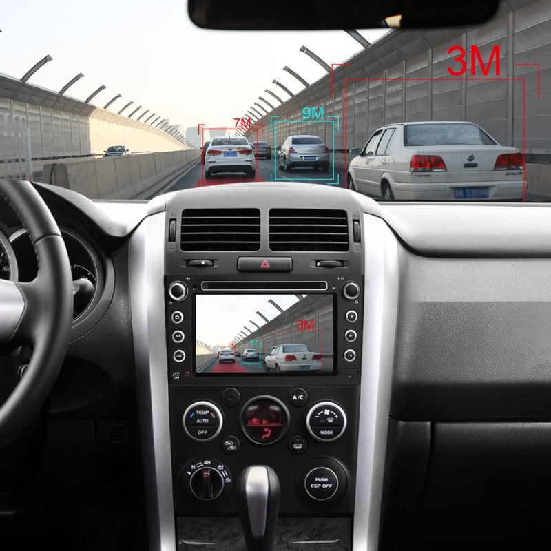 Isudar 2 Din T8 Android 9 Auto Radio For SUZUKI/Grand Vitara