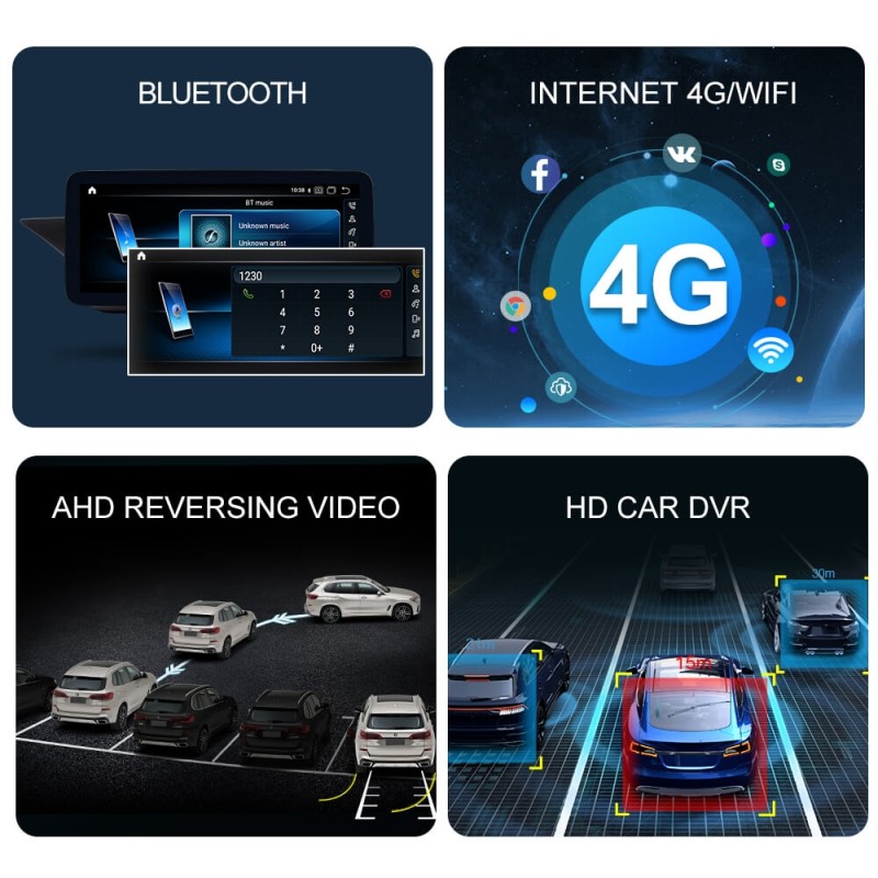 Isudar Car car radio Built in carplay for Mercedes Benz E Class W212 2009-2015 Android 10.0