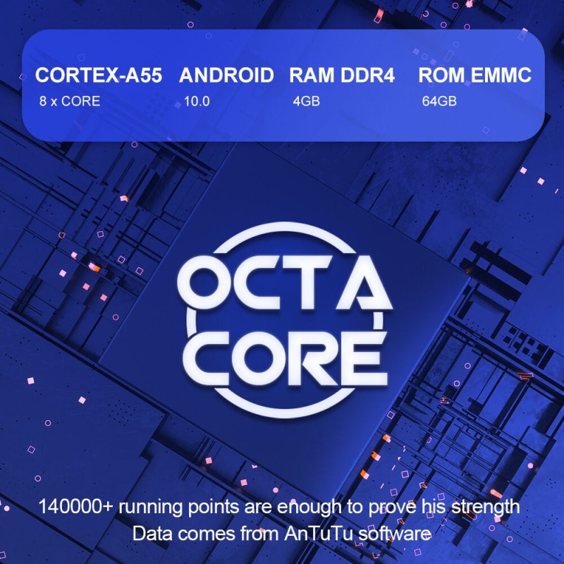 ISUDAR Android 10 T72 Car Radio For Fiat Stilo 2002-2010