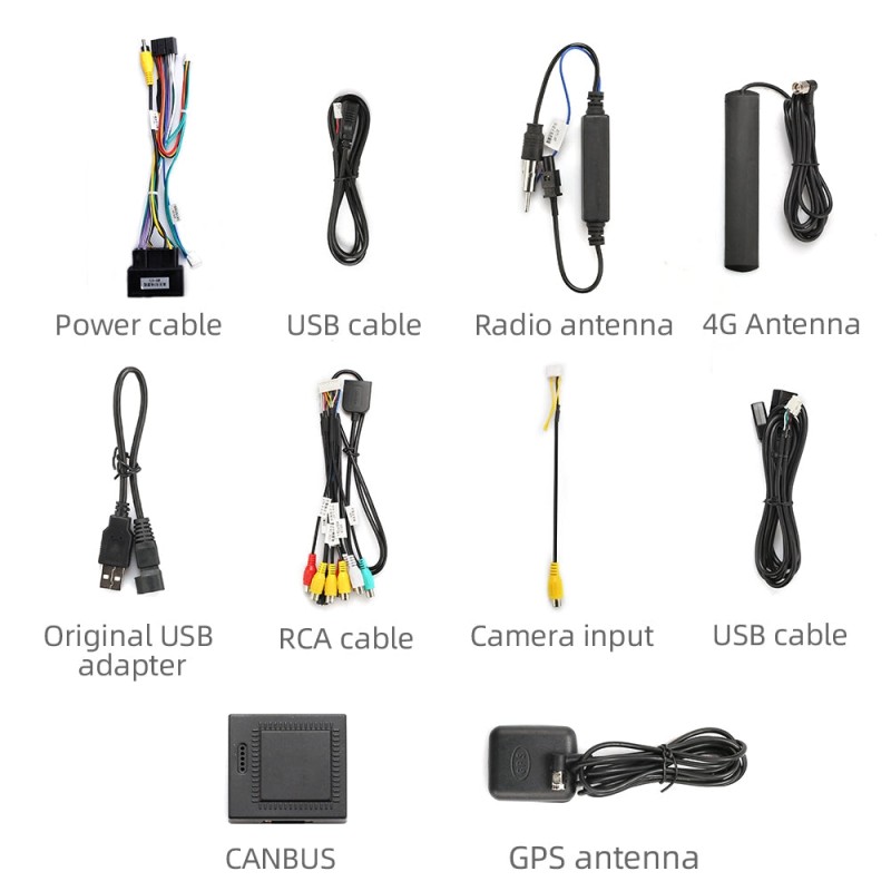 Isudar QLED Android 10 Auto Radio For Skoda Octavia 2014-2017