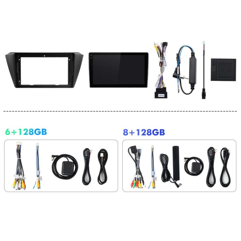 Q6 Qualcomm Android 13 For Volkswagen Skoda Fabia 2015-2019 9" screen multimedia car radio DSP ADAU