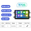 ISUDAR Andriod 12 Carplay Auto For Fiat Ducato Van L3H2 2021 - 2023 Car Radio Multimedia Video Player Stereo Navigation GPS DVD 4G WiFi