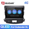128G Carplay Car Radio For OUTLANDER MITSUBISHI 2007 2008 2009 -2012
