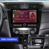 10 inch Android 14 New Design Angle Key 2.0 Touch Screen Car Radio Button Car Stereo For Nissan X-Trail T32 Qashai J11 T31 J10 2013-2017