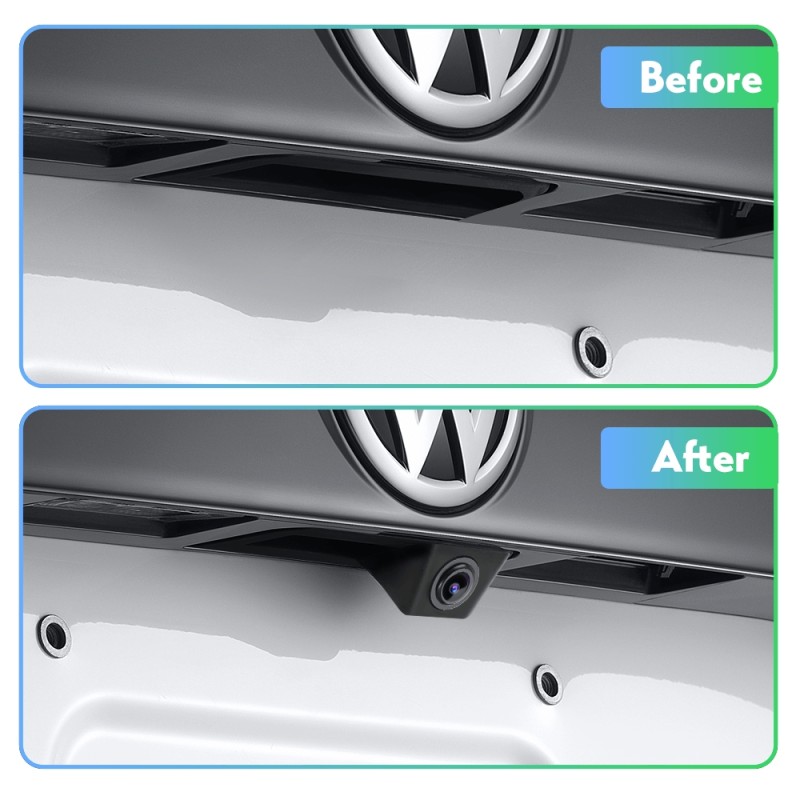 ISUDAR Reversing Dynamic Trajectory Parking Camera for Original Screen Volkswagen/Octavia/Tiguan/Audi 187B 280 MQB PQ platform