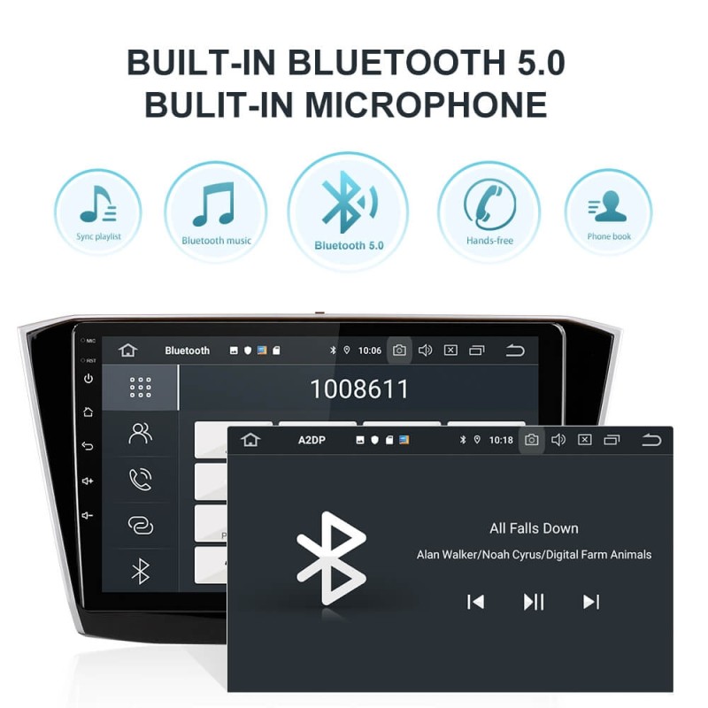 ISUDAR PX6 Android 10 Autoradio For VW Passat b8 Magotan 2015-2018