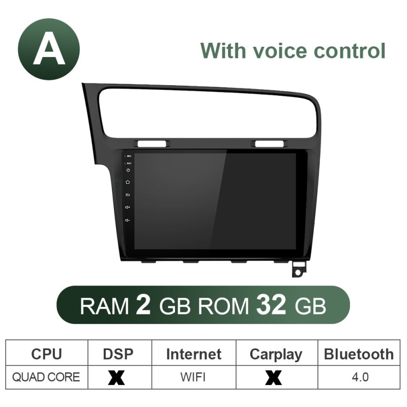 V57S Android Car radio dvd player For VW/Volkswagen/Golf 7 with Screen Stereo Receiver