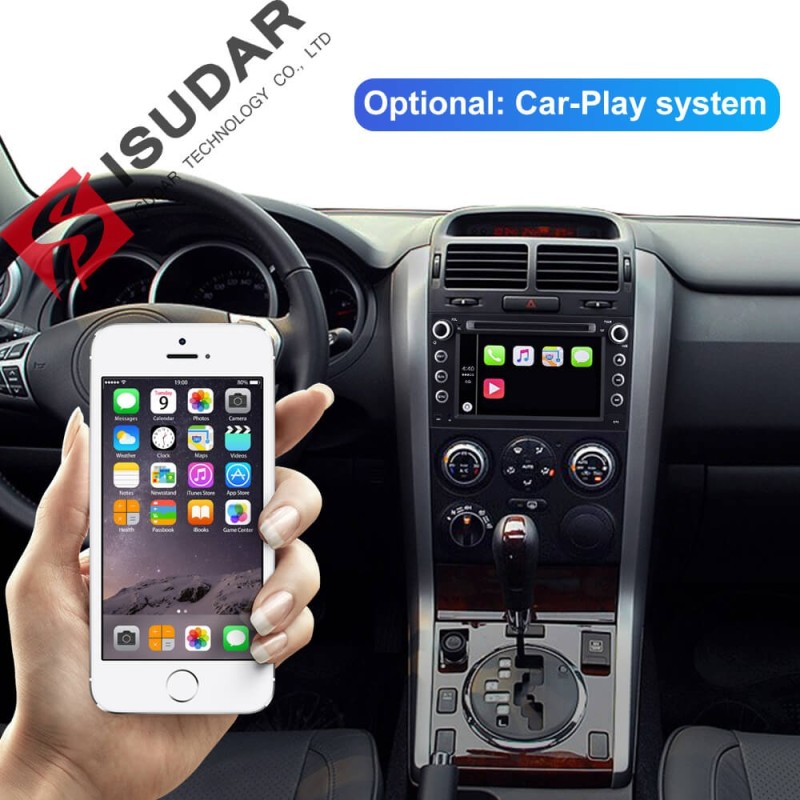 ISUDAR 2 Din Auto radio Android 9.0 Octa core For SUZUKI/Grand Vitara