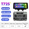 12.3 Inch Android 12 Apple Carplay Car Stero For Honda CRV 2012-2016