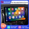 ISUDAR T72 2K 13.1 Inch Android 12 Car Radio For Hyundai Solaris 2 Verna 2017-2020