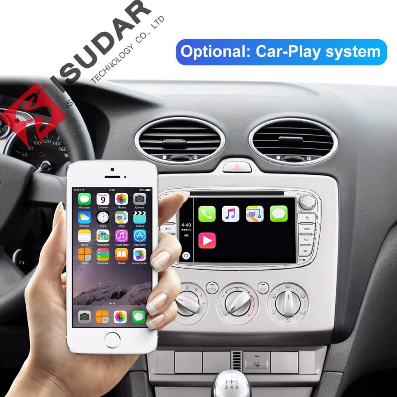 ISUDAR 2 Din Auto radio Android 9 Octa core For FORD/Focus/Mondeo/MAX/Galaxy