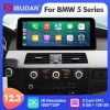 ISUDAR 12.3 Inch Android 12 Car Radio For BMW 5 Series E60/E61/E62 2004-2008 CCC GPS Auto Multimedia Stereo