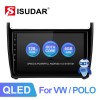 Isudar Auto Radio GPS For VW/Volkswagen/POLO Sedan 2009-2017