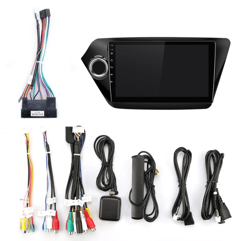 Isudar V72 QLED 1280*720p Octa Core 4G Auto Radio For KIA RIO 3 Built in carplay