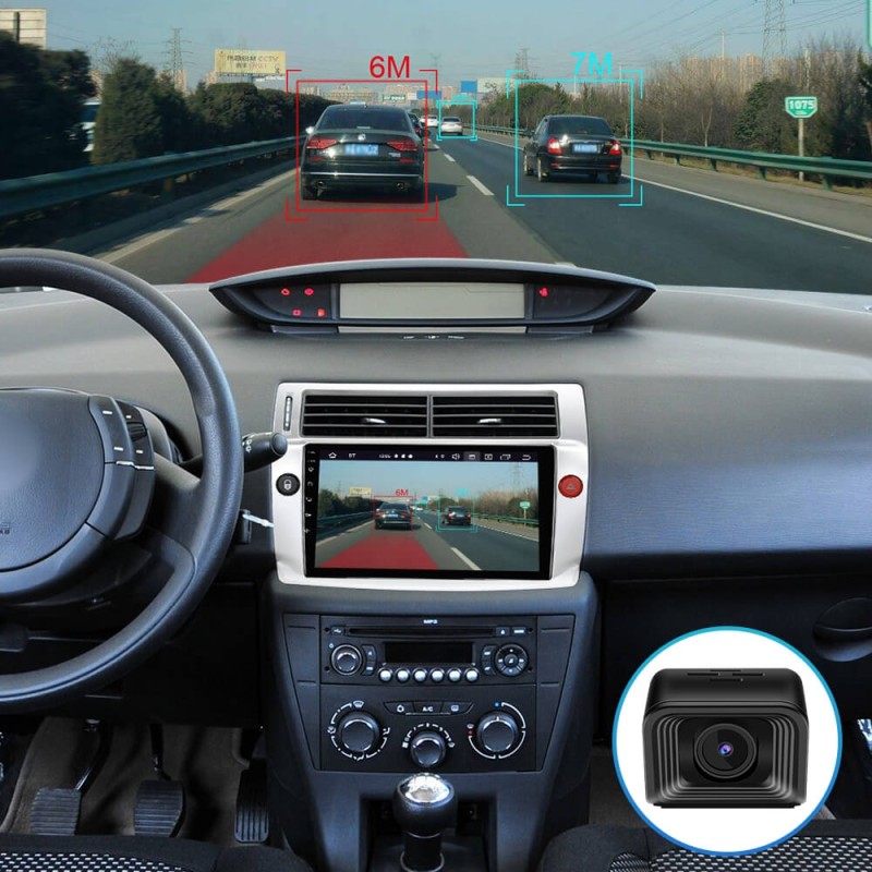 ISUDAR 2+32G Car Radio For Citroen C4 C-Triomphe C-Quatre 2004-2009