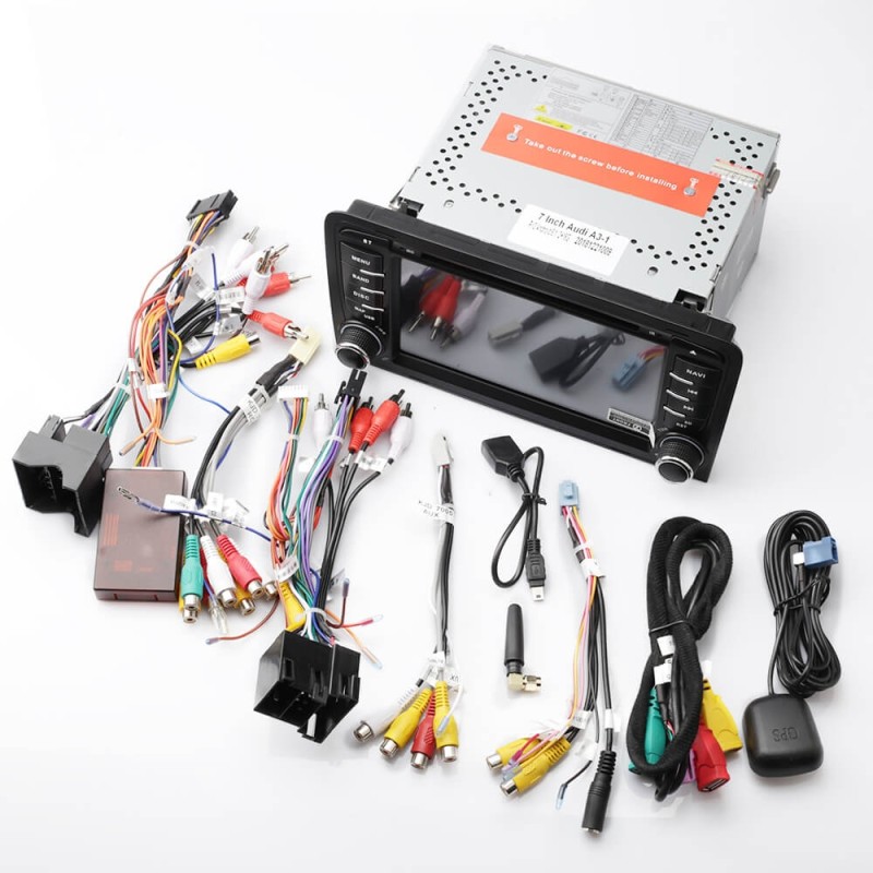 ISUDAR 2 Din Auto radio Android 10 Octa core For Audi A3 8P/A3