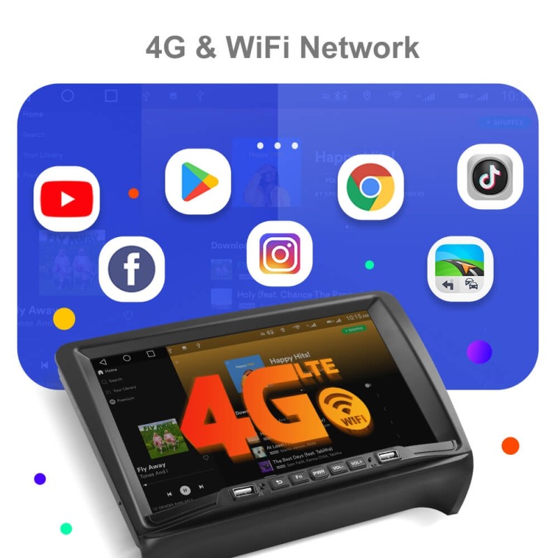 ISUDAR Wirless Apple Carplay Car Radio For Audi TT MK2 8J 2006-2014