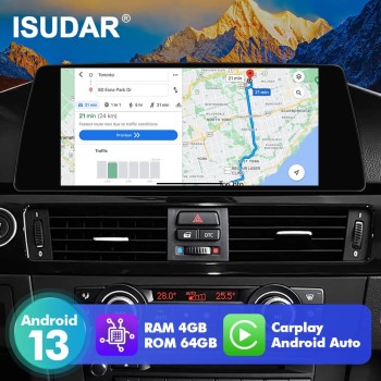 ISUDAR 10.33"Android 13 Car radio For BMW 3 Series E90/E91/E92/E93/M3 CCC