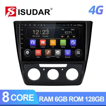 RAM 8GB CANBUS 4G Android 10 Car Radio For Skoda Yeti 2009 2010 2011 2012 2013
