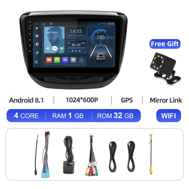 ISUDAR Stereo with IOS Mirror link For Chevrolet Cavalier 2016-2020