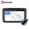 ISUDAR 2 Din HD 1280*720 Auto radio Android 10 Octa core For Skoda/Seat/Volkswagen/Passat