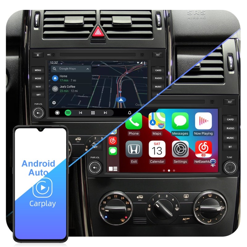 Clearance Sale！ISUDAR 1 Din Android Voice control Car Radio For Mercedes/Benz/B200/B-class