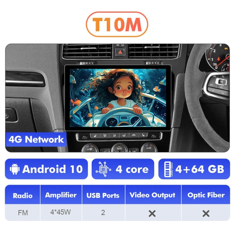 NEW! 11.5” Android 13 For VW Golf 7 2013-2019 Right Driving Car Radio with Carplay AA