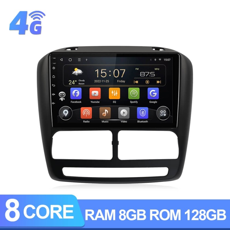 T72 8 Core Carplay Android Auto Radio For Fiat Doblo 2010-2015 Combo 2011-2018