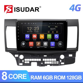 Car Radio Tape Recorder For Mitsubishi Lancer 2007 - 2013