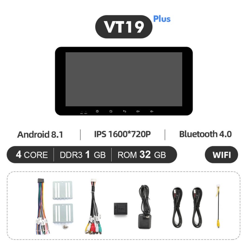 ISUDAR Android10 Universal Car Radio For Toyota/Honda/Nissan/Hyundai/Kia/VW Navigation Multimedia Player Headunit Carplay 4G WIFI No 2din DVD