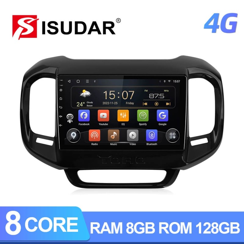 T72 8 Core Android 10 Car Radio Carplay for Fiat Toro 2017-