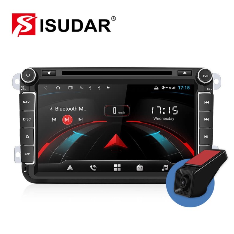 ISUDAR H53 with HD Display 2 Din Android Car Radio For Volkswagen/Polo