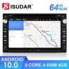 ISUDAR 2 Din Octa core Auto radio Android 10 For VW t5/Passat/Golf/Skoda