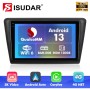 Q6 Qualcomm Android 13 For Skoda Rapid 2013-2019 9 screen multimedia car radio DSP ADAU