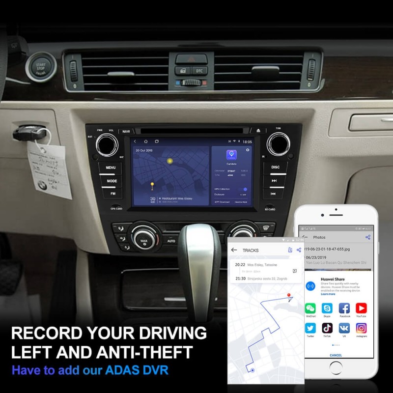 ISUDAR H53 2 Din Android Car Radio For BMW/3 Series E90/E91/E92