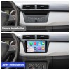 Q6 Qualcomm Android 13 For Volkswagen Skoda Fabia 2015-2019 9" screen multimedia car radio DSP ADAU