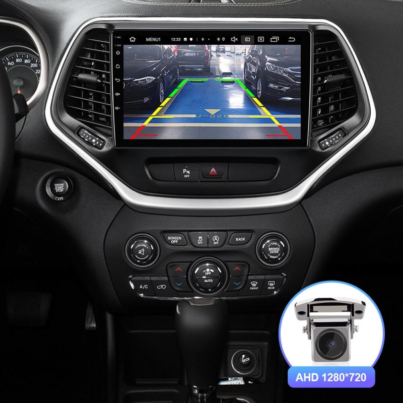 ISUDAR QLED 1280*720P V72 Car Radio For Jeep Cherokee 5 KL 2014-2018