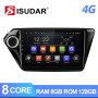 ISUDAR T72 QLED Android 10 Car Radio For KIA RIO 3