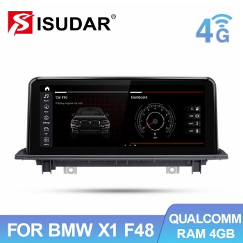 Qualcomn Snapdragon Car Multimedia Player For BMW X1 F48 2016-2017  Android 10