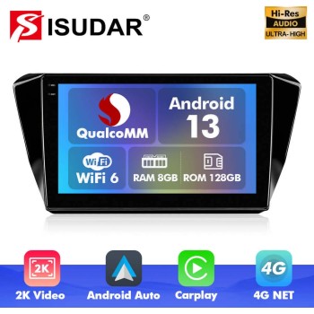 Q6 Qualcomm Android 13 For Volkswagen Skoda Superb 3 2016- 10" screen multimedia car radio DSP ADAU