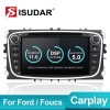 Isudar PX6 Android 11 2 Din Car Radio For FORD/Focus/S-MAX/Mondeo/C-MAX