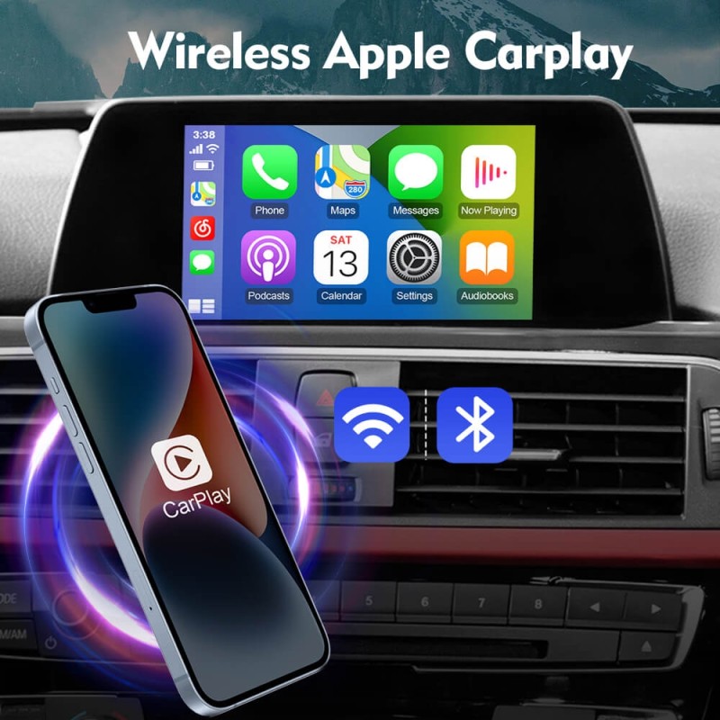 ISUDAR Apple Carplay AA Modem for BMW NBT System 6.5 8.8 10.25inch MINI Cooper F30 F31 F20 F21 F10 F01 X5 E70 X3 F25