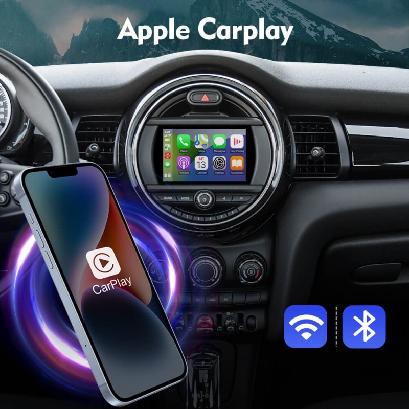 For BMW BIS System 6.5"inch Screen Carplay Android Auto Adapter