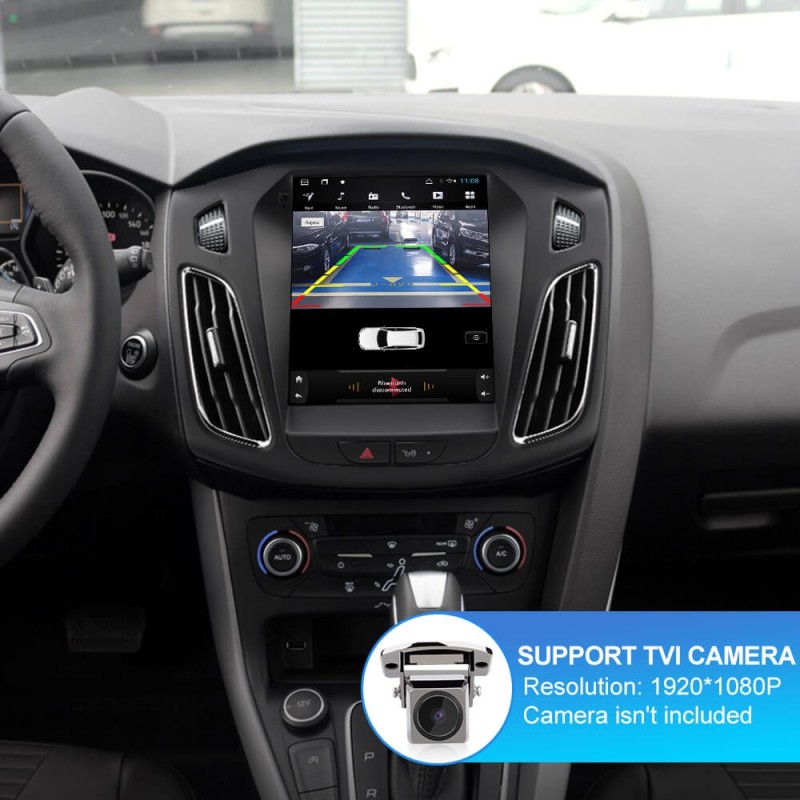 ISUDAR Tesla style 1 Din Android Car Radio For Ford/Focus 2012-